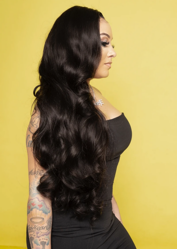 Brazilian Body Wave Closure Wig-AmberJe' Collections